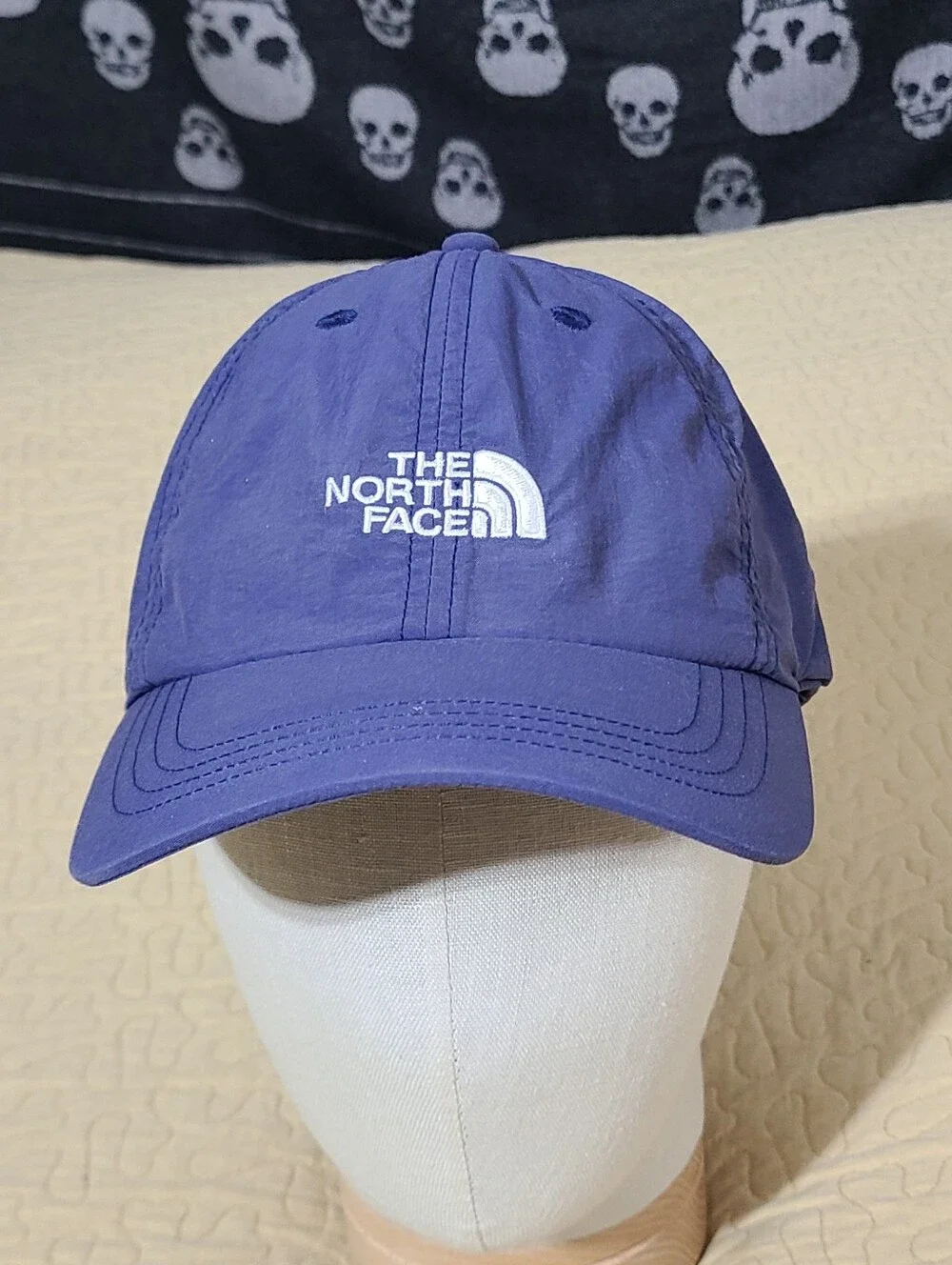 North Face Horizon embroidered logo strapback hat